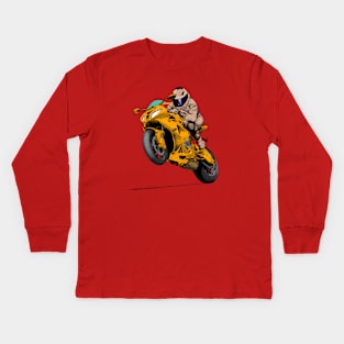 Motorrad Kids Long Sleeve T-Shirt